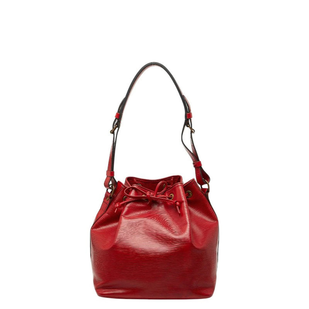 Louis Vuitton Epi Hobo Bag Castilian Red Leather